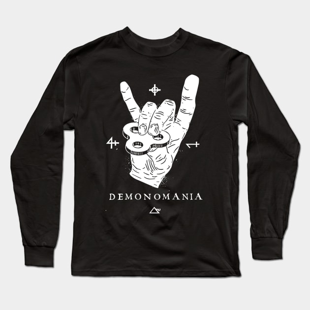 DEMONOMANIA Long Sleeve T-Shirt by OscarGuevara